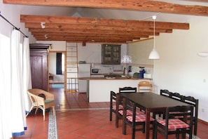 Dining - "Calf barn" on the Netzow estate by the lake (Templin)