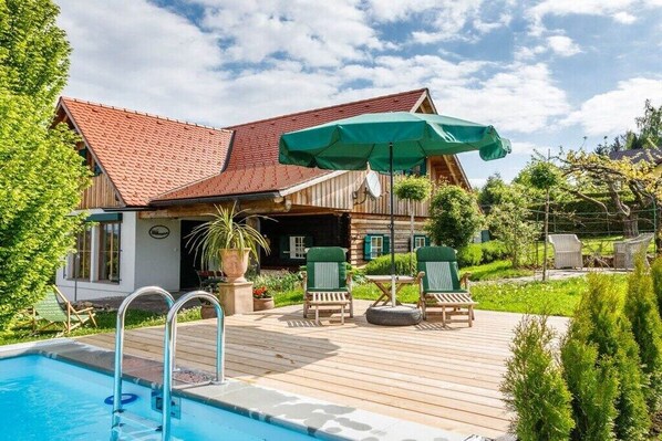 Pool - Holiday home with 1 bedroom (Hörmsdorf)