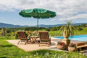 Pool - Holiday home with 1 bedroom (Hörmsdorf)