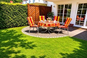 Outdoor dining - in Zingst - Baltic Sea 500 m (Zingst)