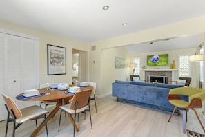 Superior Apartment, Garden View | Living room - Ventur Escapade Heated Pool Guesthouse (Wilton Manors)