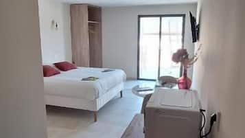 Kamar Double | Tirai kedap cahaya, kedap suara, dan Wi-Fi gratis