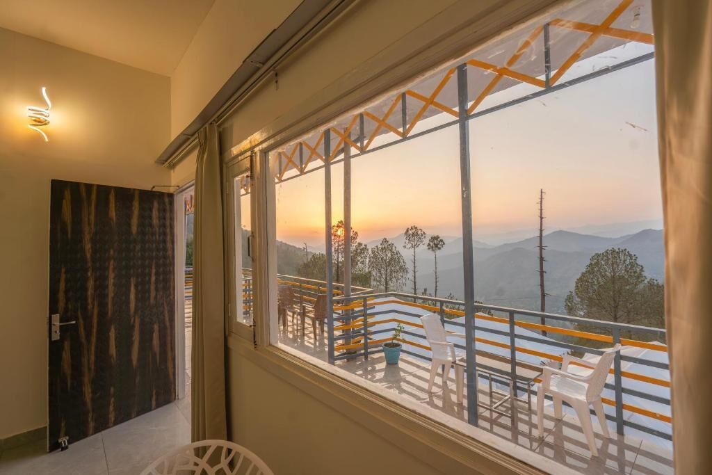 Doppia Superior, balcone, vista giardino | Interni