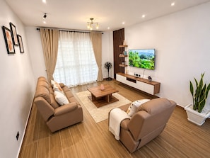 Basic Apartment, City View | Living area - Harmony Heights Kla (Kampala)
