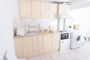 Interior - Dimitra's cozy studio in old town with backyard! (Agios Pavlos)