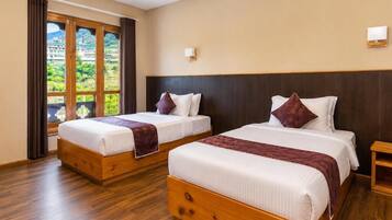 Kamar Double atau Twin Deluks, balkon, pemandangan gunung | Wi-Fi gratis