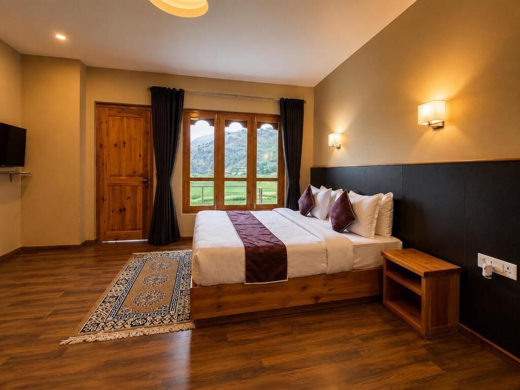Kamar Double atau Twin Deluks, balkon, pemandangan gunung | Wi-Fi gratis