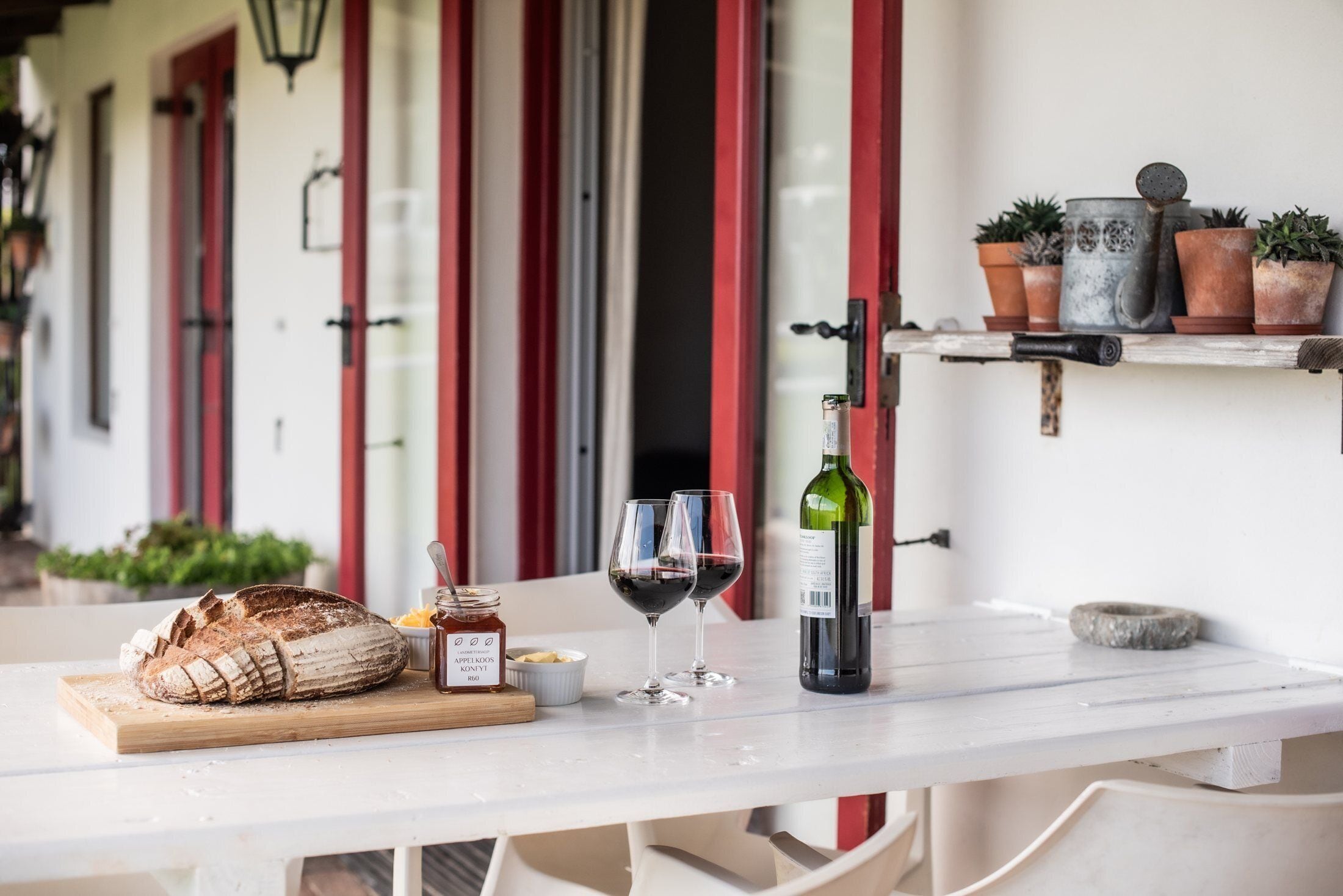 Comfort-Ferienhaus, 2 Schlafzimmer, Terrasse, Bergblick | Eigene Küche