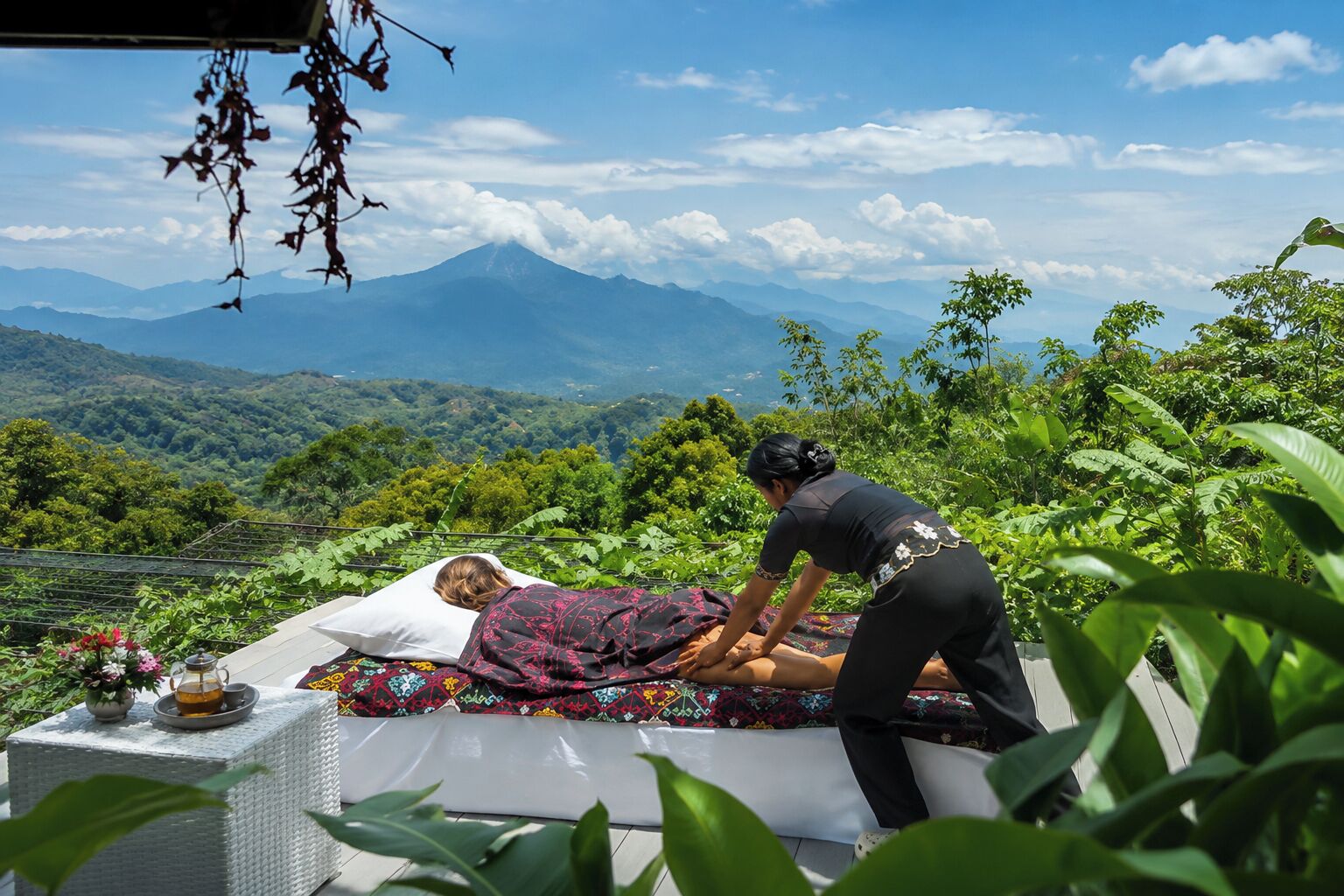 Hot stone massages, deep-tissue massages, massages