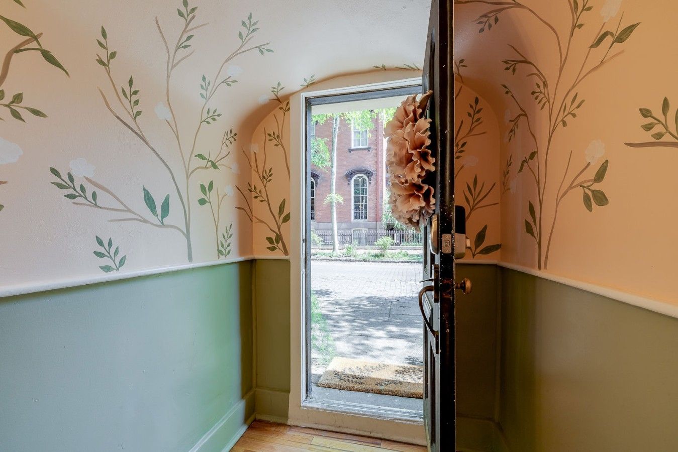 Ground-Floor Exit Facing the Mercer-Williams House