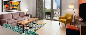 Living area - Deluxe Studio in downtown Austin, 10/9-10/12 for ACL (Austin)