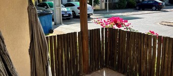 Fully furnished apartment in a gated community.