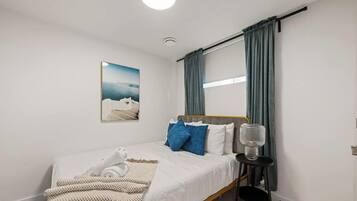Desk, iron/ironing board, travel crib, WiFi