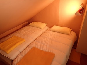 3 chambres, draps fournis