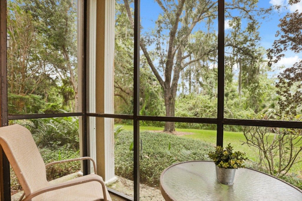 Covered patio