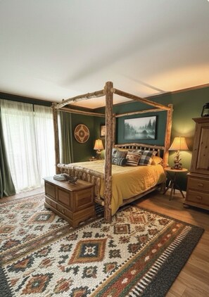 1 bedroom, iron/ironing board, WiFi (free), bed sheets - Have a Legendary time at the Bigfoot Bungalow located in beautiful Sapphire,NC (Sapphire)