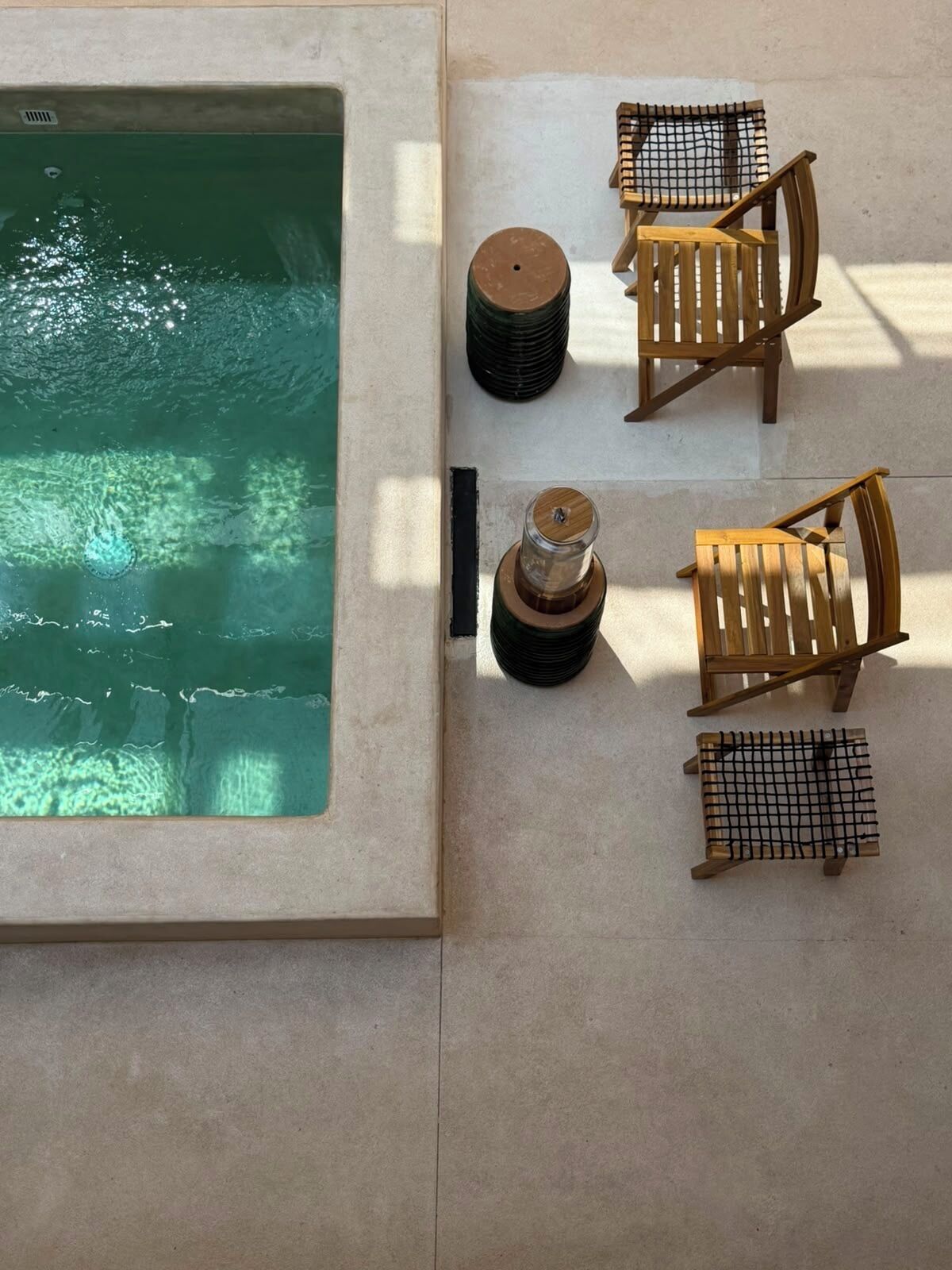 Indoor pool, outdoor pool