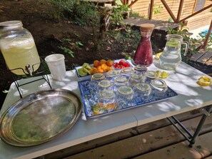 Outdoor dining - Ecos del Manantial (Villarrica)