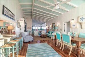 Dining - Beachfront Getaway w/ Panoramic Ocean Views, Spacious Living & Large Deck (Pawleys Island)