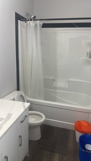Towels, soap - A cozy room and living room space in a serene environment and close to amenities (Saskatoon)