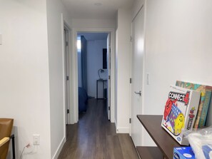 Iron/ironing board, WiFi, bed sheets - One Bedroom  Basement Suite in Southwest Calgary (Calgary)