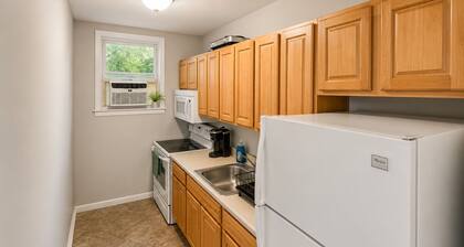 Marvelous 1-bedroom apartment with AC in Hastings-on-Hudson