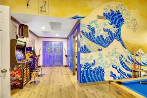 Games room - 10BD/10BA Contemporary Japanese Villa (Las Vegas)