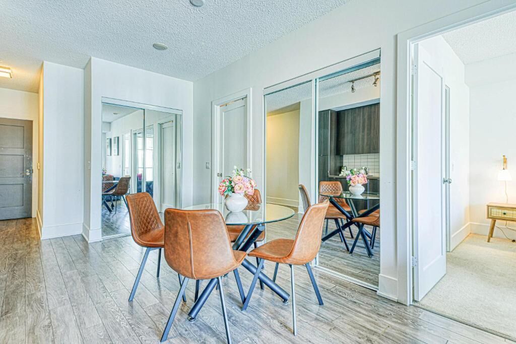 Appartement, uitzicht op stad | Dineren