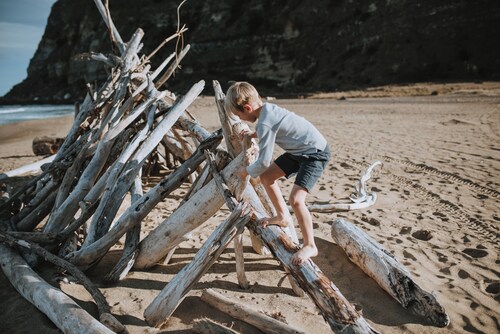 Pīwakawaka |  Coastal Retreat for Families & Friends  |  Waipatiki Beach