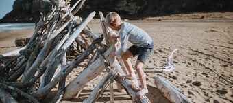 Pīwakawaka |  Coastal Retreat for Families & Friends  |  Waipatiki Beach