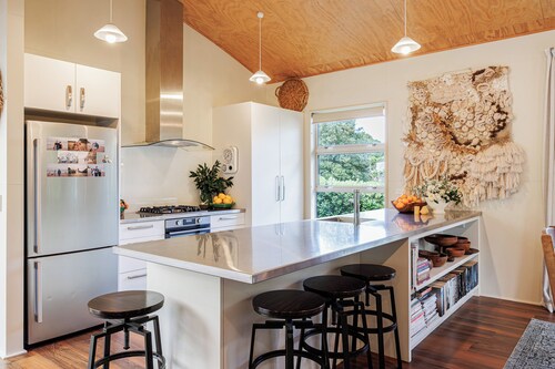 Pīwakawaka |  Coastal Retreat for Families & Friends  |  Waipatiki Beach