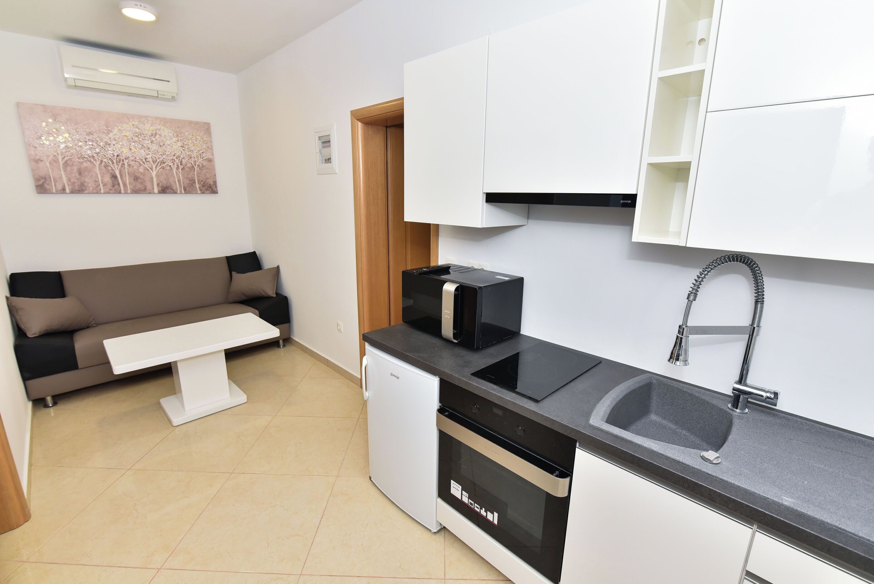 Appartement, 1 slaapkamer, roken, terras | Interieur
