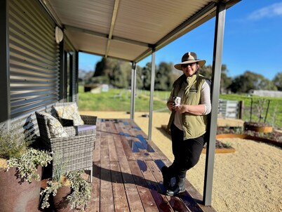 True farmstay experience with wide-open paddocks, minutes from the highway