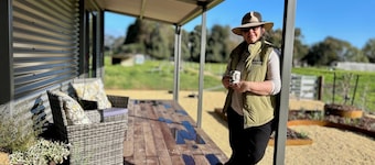 True farmstay experience with wide-open paddocks, minutes from the highway