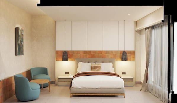 Habitación doble Deluxe | Wifi gratis 