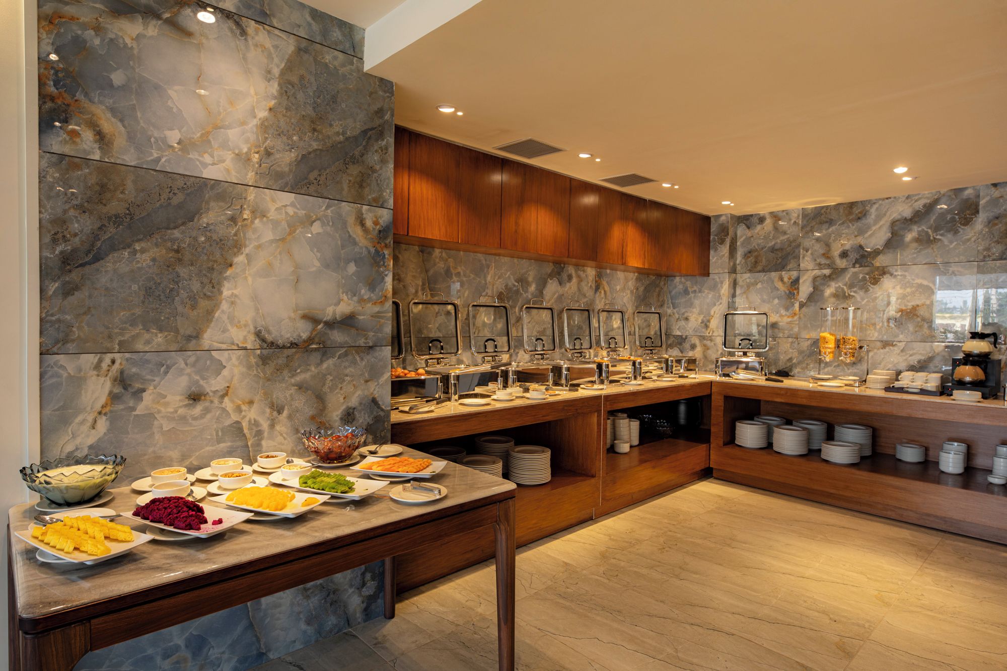 Breakfast buffet
