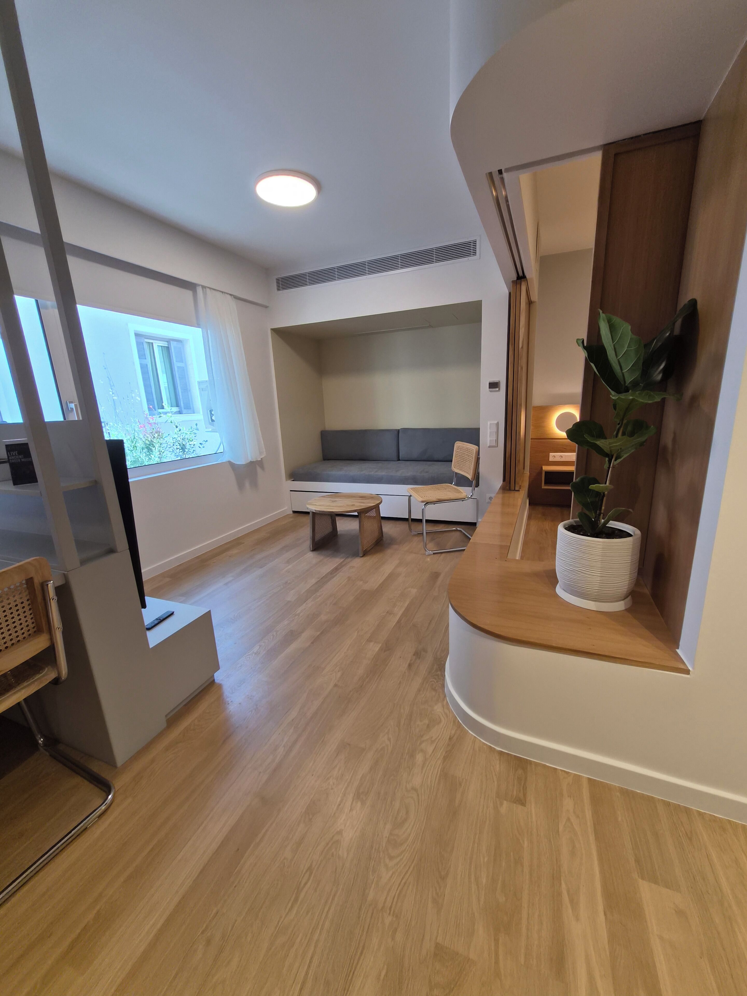 Estúdio luxo, vista para a cidade | Cofres nos quartos, cortinas blackout, ferros/tábuas de passar roupa