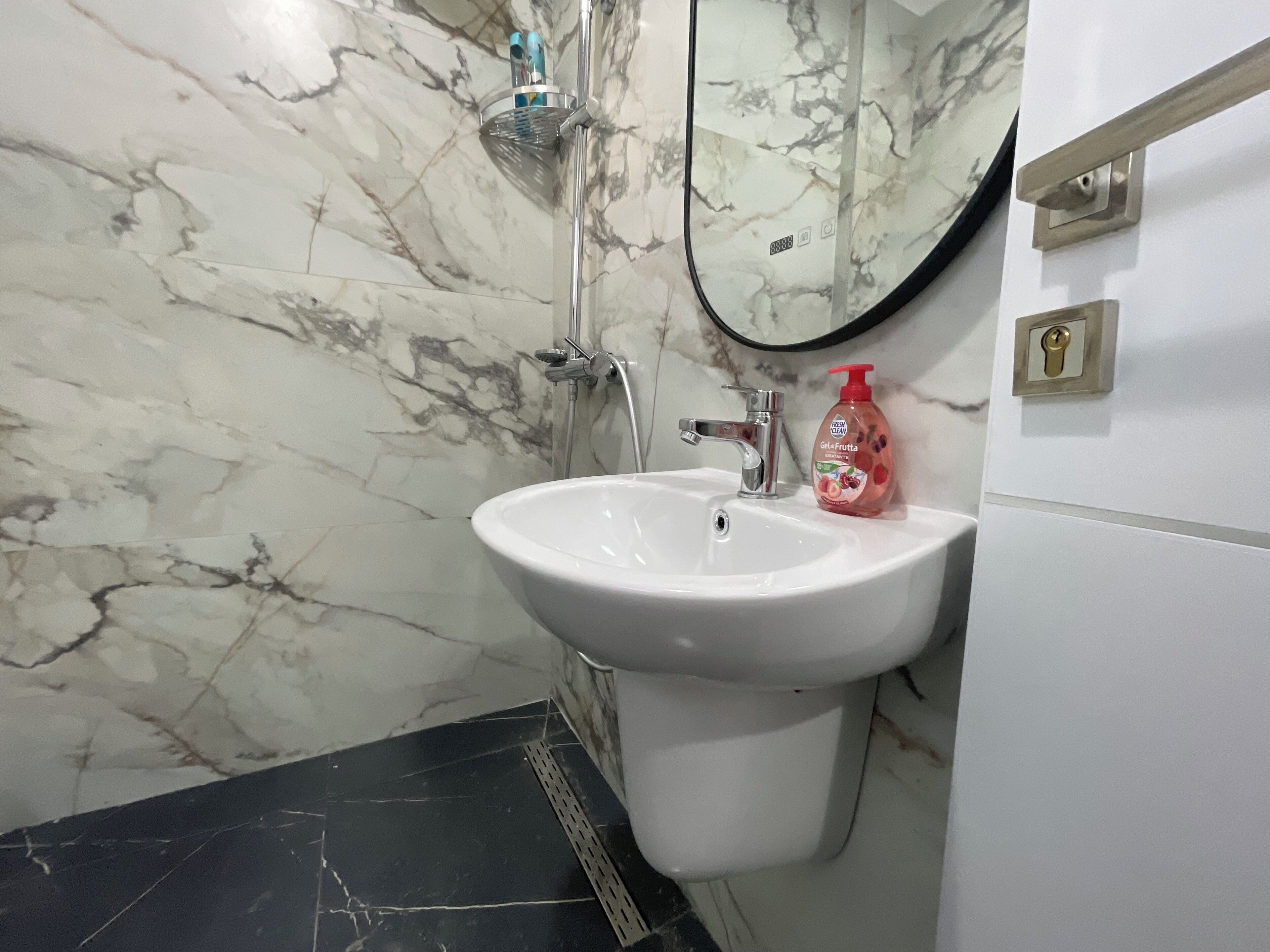 Studio Deluxe, balcon, vue jardin | Salle de bain