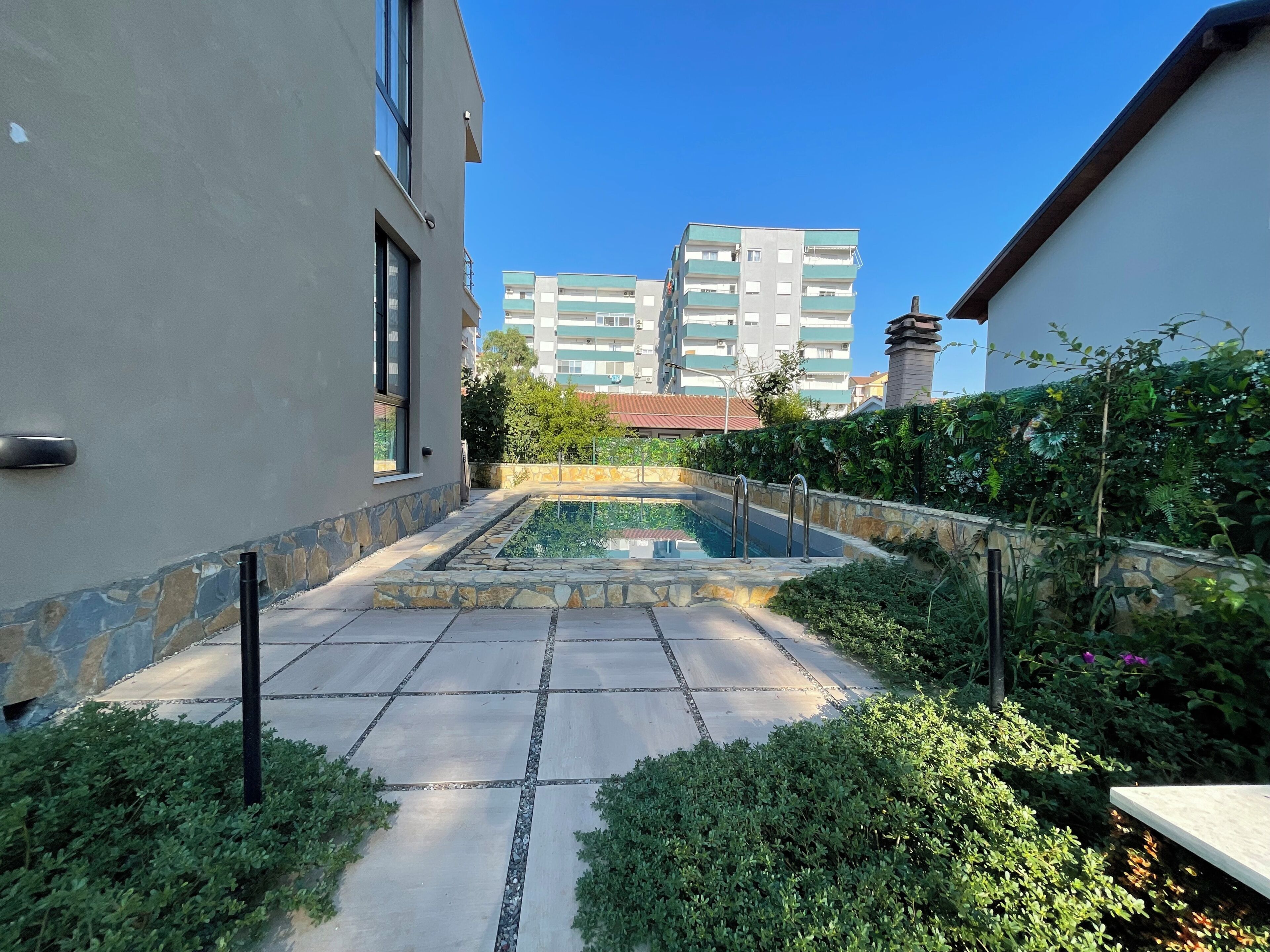Studio Deluxe, balcon, vue jardin | Piscine