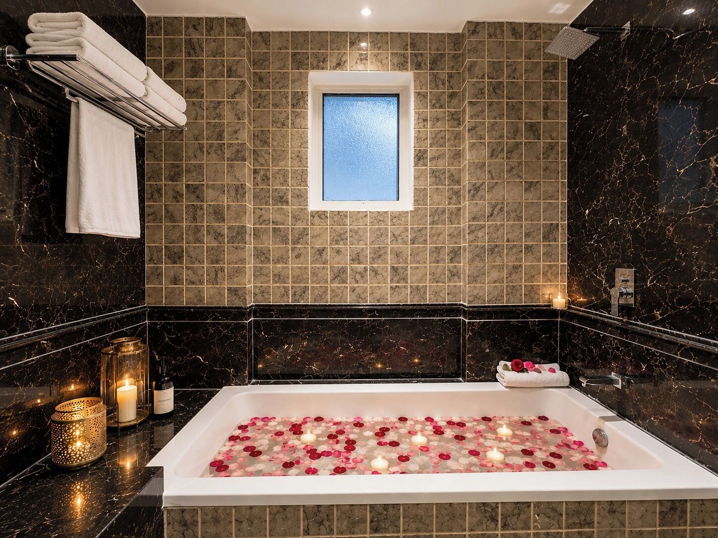 Superior Room, City View | Bathroom | Hair dryer, towels, soap, shampoo