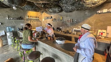 Cabana família, sacada, vista para a cidade | Terraço/pátio