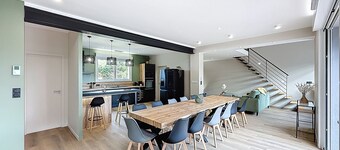 Vacation rental with a hot tub located between Saumur and Chinon, accommodating 14 people