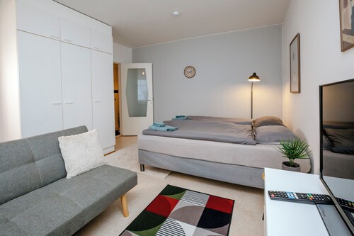Stylish Kemi Studio Peaceful Neighborhood(Ideal for two travelers, pet-friendly)