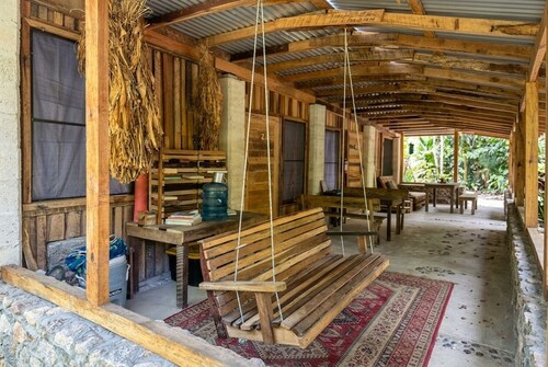 Tropical Family Nest & Garden Sanctuary in charming Corozal awaits you.