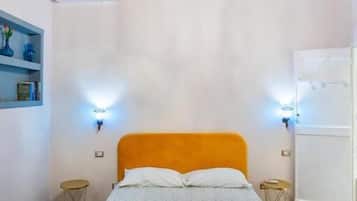 Blackout drapes, iron/ironing board (on request), WiFi (free)