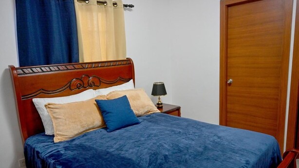 2 bedrooms, travel cot, free WiFi, bed sheets - Residencial corales del sol (Santo Domingo Este)