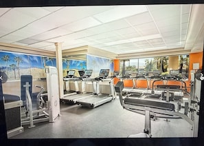 Fitnessbereich