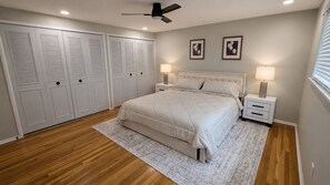 5 chambres, fer et planche à repasser, lit parapluie, Wi-Fi gratuit