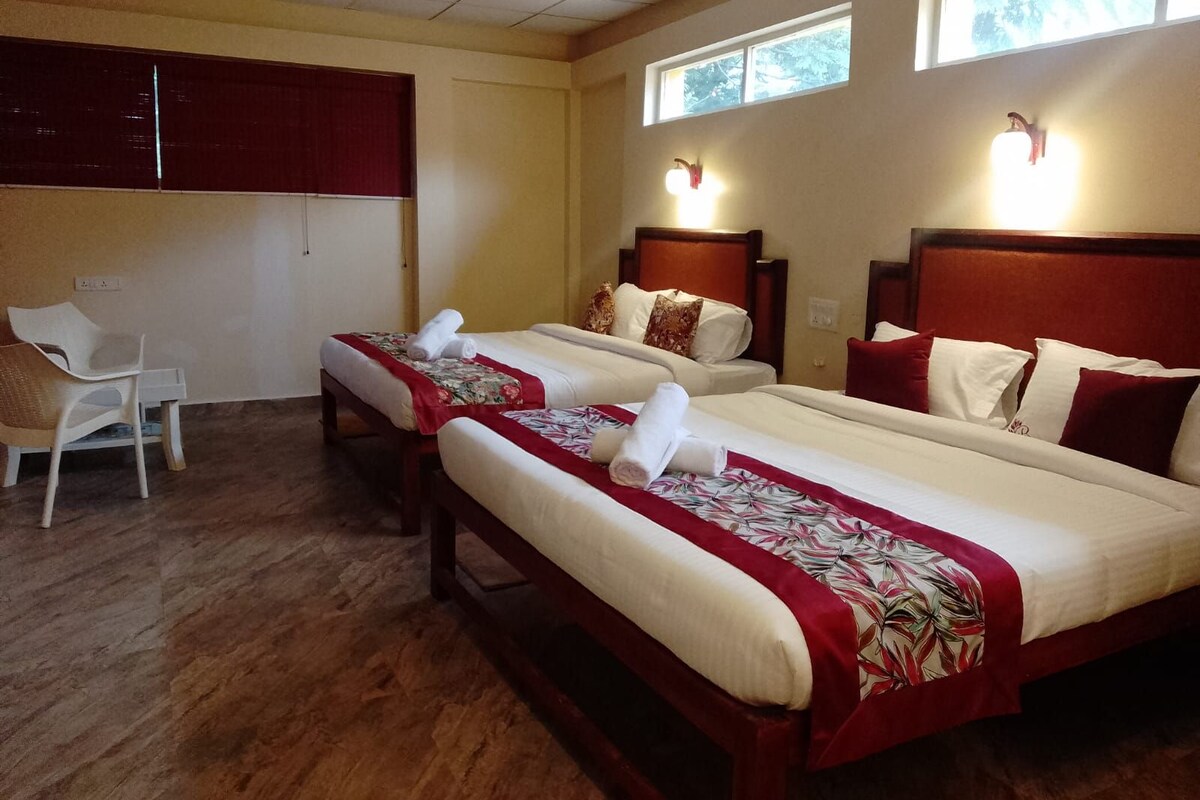 Deluxe Twin Room, Pool View | WiFi (free)