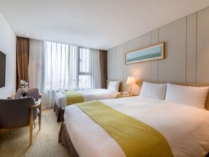 Deluxe Twin Room, Partial Ocean View - Hotel Win Sky (seogwipo-si)